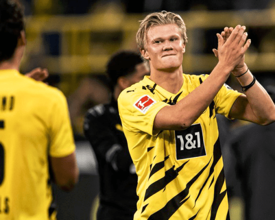  哈兰德领衔多特锋线德甲进球效率惊艳全场